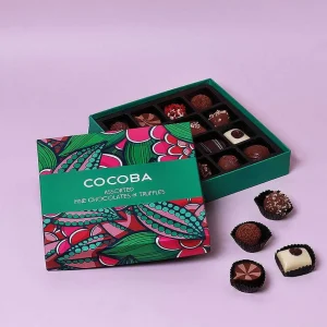 Cocoba Chocolate Toppings>16 Assorted Fine Chocolates & Truffles Gift Box