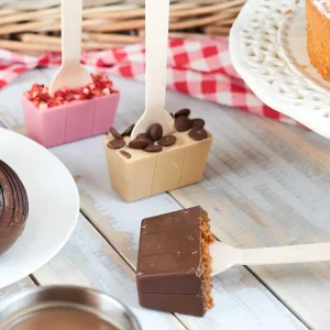 Cocoba Chocolate Hot Chocolate Spoons>Best Of British Sticky Toffee Pudding Hot Chocolate Spoon