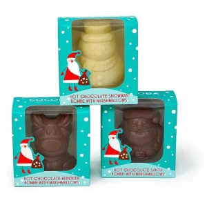 Cocoba Chocolate Hot Chocolate Bombs>Christmas Reindeer Hot Chocolate Bombe (Single)