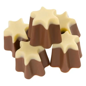 Cocoba Chocolate Toppings>Christmas Star Truffles (6 Truffles)