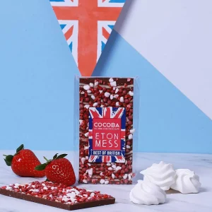 Cocoba Chocolate Best Of British>Eton Mess Chocolate Bar