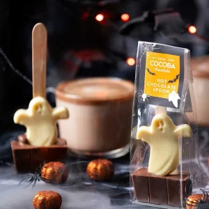 Cocoba Chocolate Hot Chocolate Spoons>Halloween Ghost Hot Chocolate Spoon