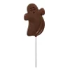 Cocoba Chocolate Party Bag Fillers>Halloween Milk Chocolate Ghost Lollipop