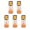 Cocoba Chocolate Hot Chocolate Spoons>Halloween Orange Hot Chocolate Spoon Multipack (5 Spoons)