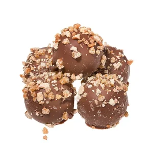 Cocoba Chocolate Toppings>Hazelnut Chocolate Truffles (6 Truffles)