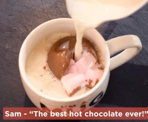 Cocoba Chocolate Hot Chocolate Bombs>Hot Chocolate Bombe With Heart Marshmallows (Single)