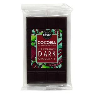 Cocoba Chocolate Vegan Chocolate Bars>Intense 70% Dark Chocolate Mini Bar