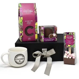 Cocoba Chocolate Hot Chocolate Spoons>Luxury Hot Chocolate Gift Set