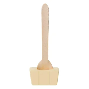 Cocoba Chocolate Hot Chocolate Spoons>Marshmallow White Hot Chocolate Spoon