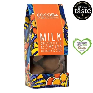 Cocoba Chocolate Chocolate Truffle Boxes>Milk Chocolate Covered Honeycomb