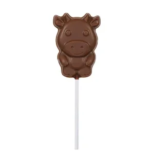 Cocoba Chocolate Toppings>Milk Chocolate Cow Lollipop