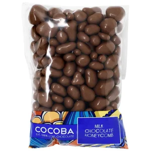 Cocoba Chocolate Toppings>Milk Chocolate Honeycomb Bag