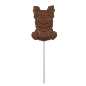 Cocoba Chocolate Toppings>Milk Chocolate Reindeer Lollipop