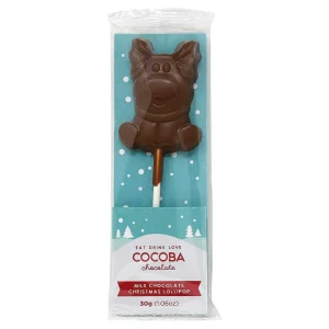 Cocoba Chocolate Novelty Chocolate>Milk Chocolate Reindeer Lollipop