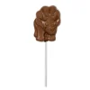 Cocoba Chocolate Novelty Chocolate>Milk Chocolate Triceratops Lollipop With Sprinkles