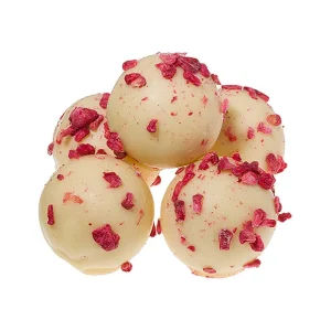 Cocoba Chocolate Toppings>Raspberry And Marc De Champagne Truffles