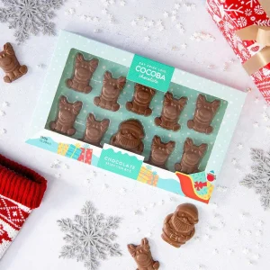 Cocoba Chocolate Novelty Chocolate>Santa & His Reindeer Chocolate Bites