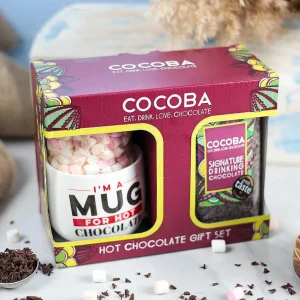 Cocoba Chocolate Hot Chocolate Flakes>Signature Hot Chocolate Gift Set