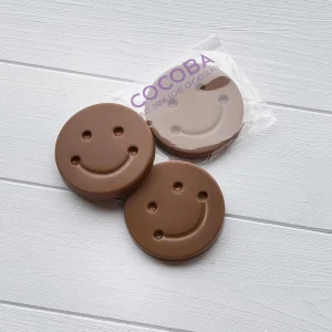 Cocoba Chocolate Miniature Chocolate Bars>Smiley Face Multipack (6 Faces)