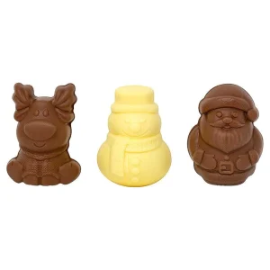 Cocoba Chocolate Hot Chocolate Bombs>Vegan Christmas Character Hot Chocolate Bombe With Mini Marshmallows