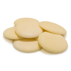 Cocoba Chocolate Toppings>White Chocolate Buttons Jar